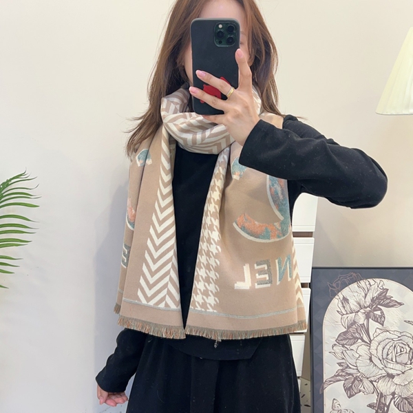 ブランドマフラー背面デザイン